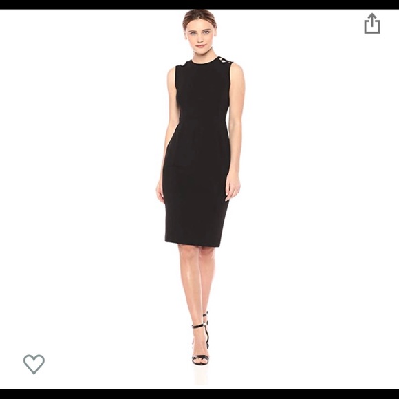Calvin Klein Sheath dress with Shoulder Cut Outs - Picture 1 of 5